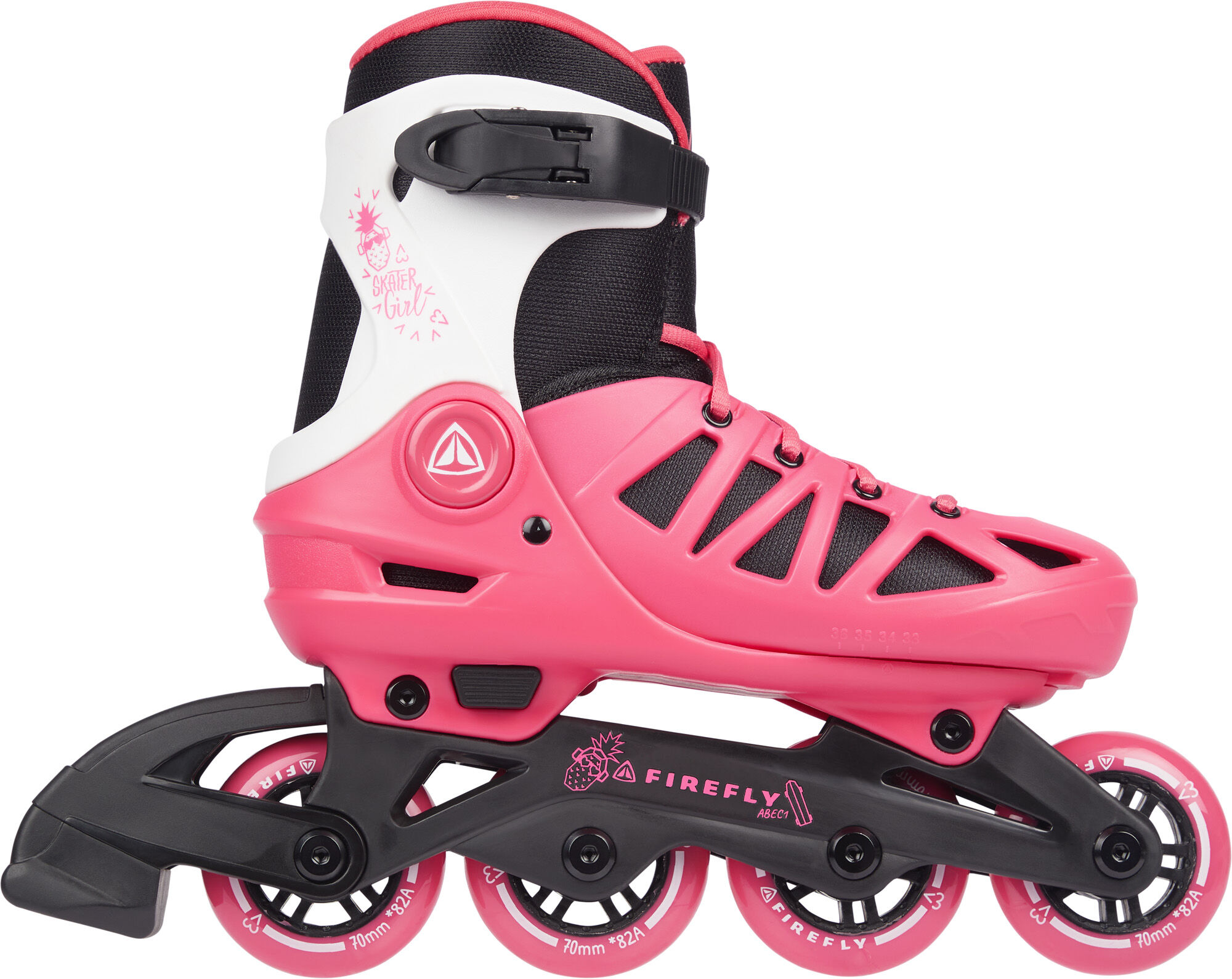 Firefly ILS 300 G Skate nastaviteľné Farba: Fuchsia, Veľkosť: 37