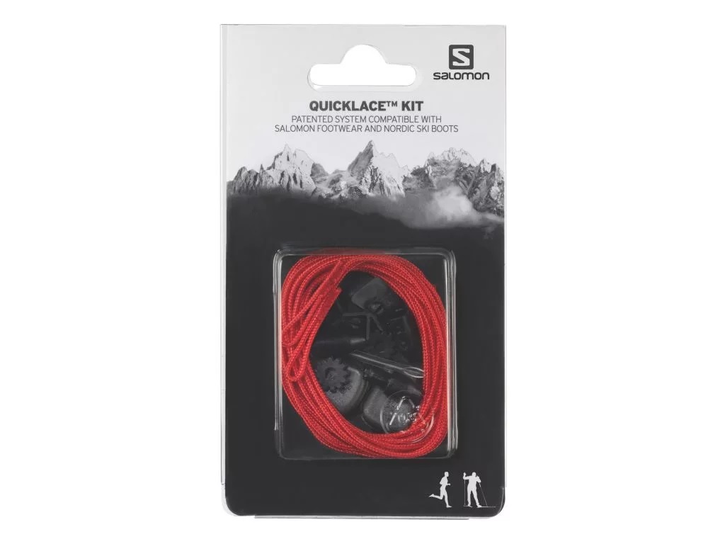 E-shop Salomon Quicklace Kit Farba: červená