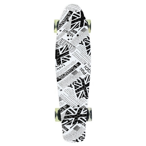 E-shop Nils skateboard Art 21/22 Farba: Bielo - Modrá