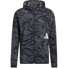 E-shop Adidas pánska športová bunda FreeLift Camouflage Training Hoodie Jacket Farba: čierna