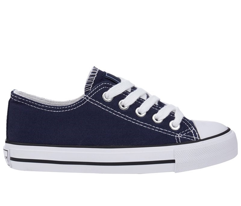 E-shop Firefly Det. voľnočasová obuv Canvas Low IV Jr. Farba: Navy