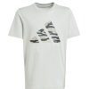adidas Det. tričko J CAMO LOGO TEE