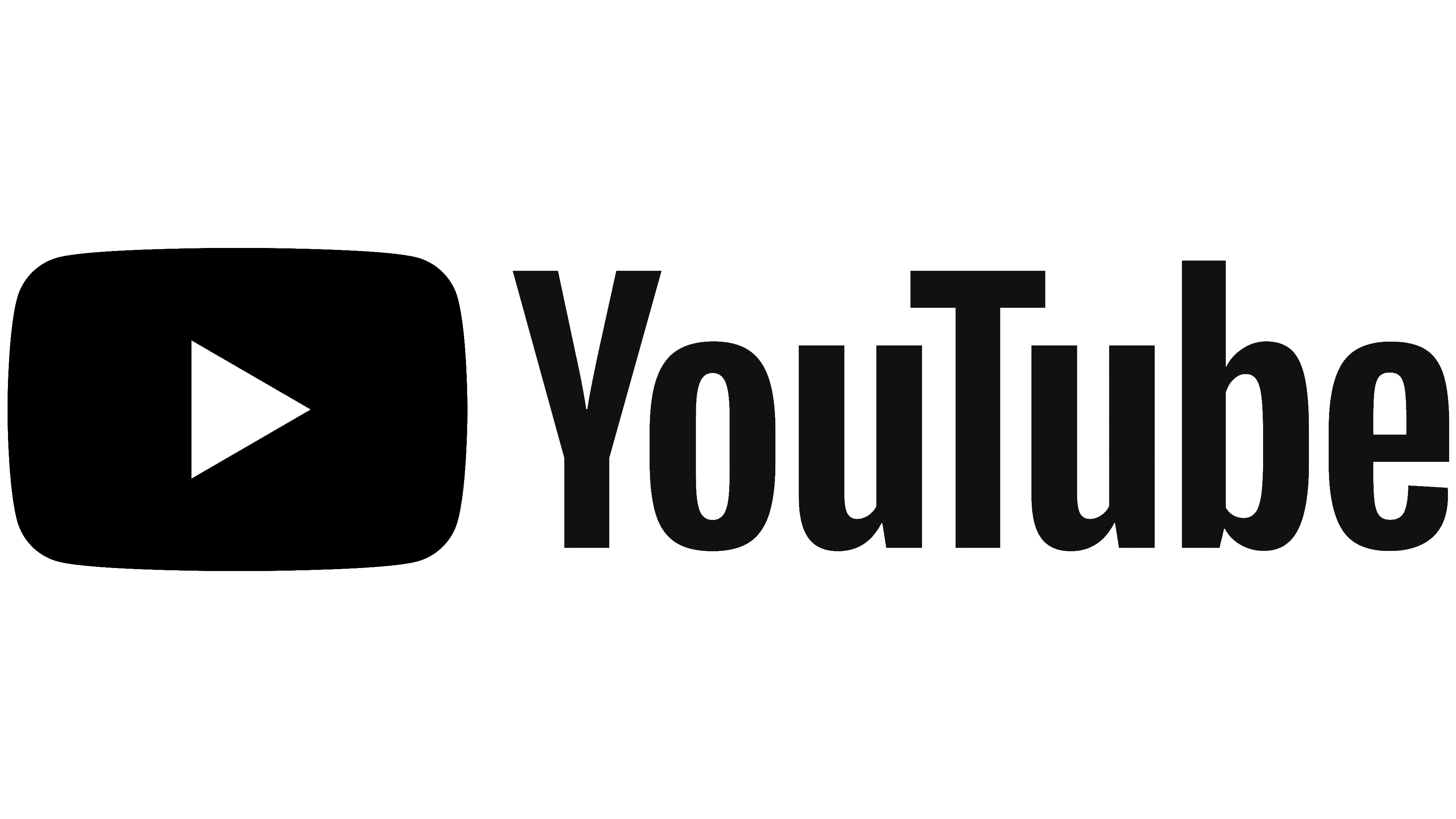 Black-YouTube-logo