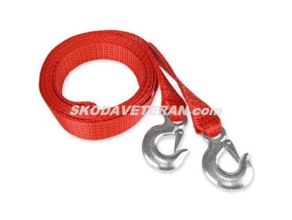 Lano ťažné 7,5T s hák + hák 5m