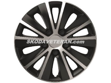 Puklice R15 Rapide silver/black