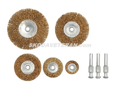 Kefa rotačná sada   5-ks VOREL