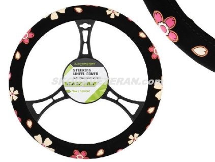 Poťah volantu 37-39 kvietkovany CARMOT.