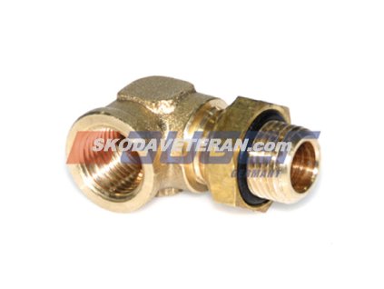 Spojka koleno mosadz 90°AUGER  M22