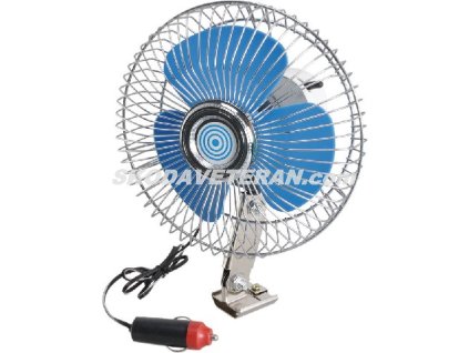 Ventilátor 12V maxi Q150 kovový
