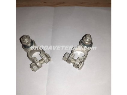 Svorka akumulátora/batérie mosadzná kovaná CZ nový typ -