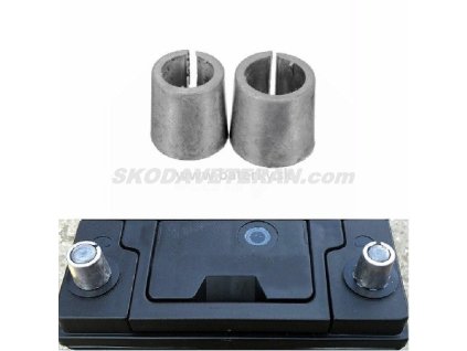 Redukcia akumulátora +/- pol pár Azia