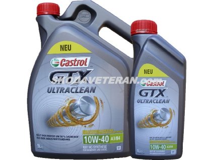 CASTROL GTX 10W-40 A3/B4 4l