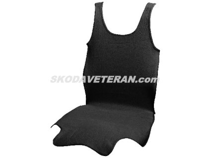 Poťah sedačky tričko 1-ks čierne