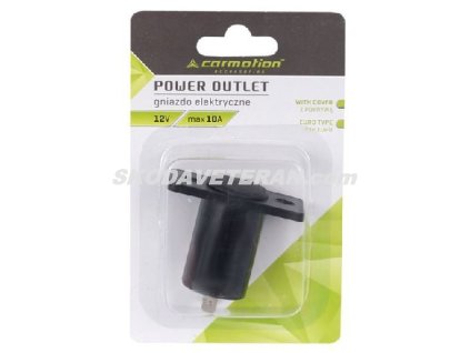 Zásuvka prenosnej lampy max  10A CARMOT.
