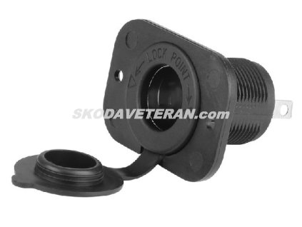 Zásuvka prenosnej lampy max  15A 12-24V CARMOT.