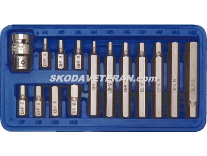 Sada bitov imbusových 15-ks VOREL