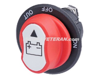 Odpojovač akumulátora/baterky uni max 100A