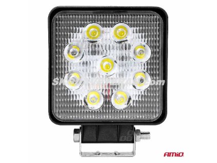 Svetlo pracovné LED štvorcové LED 9 110x110mm