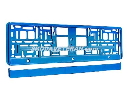Držiak ŠPZ osobného auta farba modrá tmavá