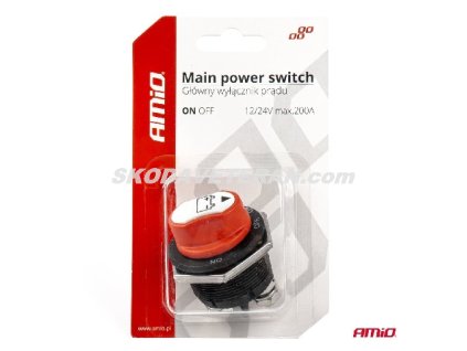 Odpojovač akumulátora/baterky uni max 200A