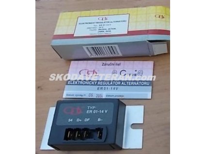 Regulátor napětí CDL 14V elektronický Škoda , Jawa , Zetor