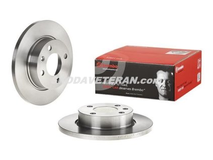Kotúč brzdový Škoda Favorit 1994-/Felicia BREMBO predný