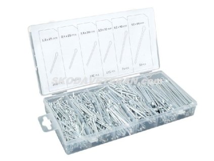 Závlačky sada 1000ks YATO