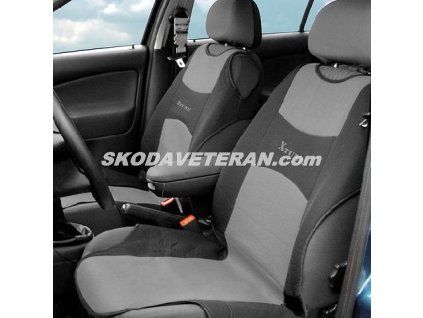 Poťah sedačky tričko 2-ks šedotmavé