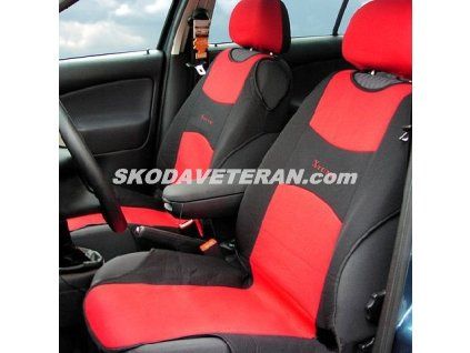 Poťah sedačky tričko 2-ks červené