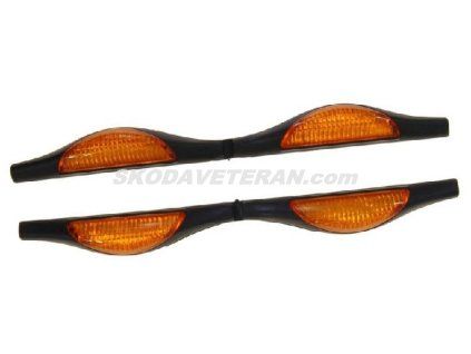 Chránič dverí 2-ks oranžový