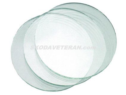 Sklo do svářečských brýlí, čiré, průměr 50 mm