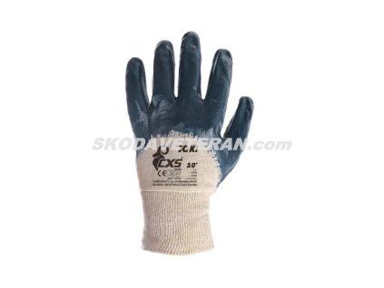 Rukavice JOKI, s blistrem, máčené v nitrilu, vel. 7