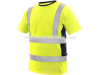 Tričko CXS EXETER, výstražné, pánské