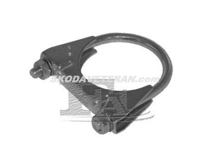 Spona výfuku tenká Q26mm FA1