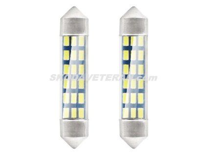 Žiarovka LED AMIO 18SMD C5W 41mm