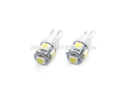 Žiarovka LED AMIO 5SMD T10 5050
