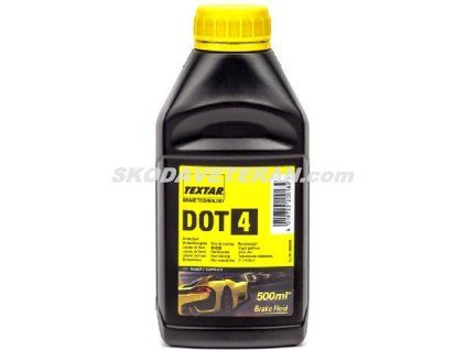 Kvapalina brzdová DOT4 TEXTAR 0,5l