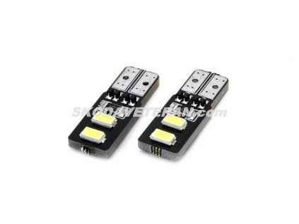 Žiarovka LED AMIO 4SMD T10 W5W