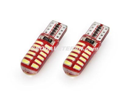 Žiarovka LED AMIO 24SMD 3014 T10E 1