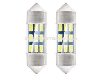 Žiarovka LED AMIO 9SMD C5W 31mm