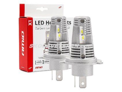 Žiarovka LED AMIO H4/12V LED X1