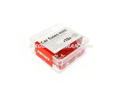 Poistka elektrická plochá mini 10A AMIO