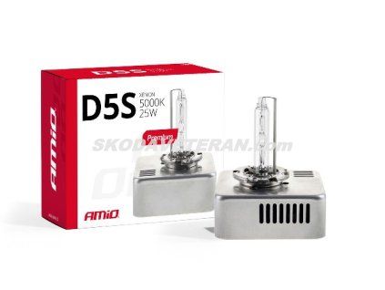 Žiarovka XENON D5S 12V 5000K Premium AMIO