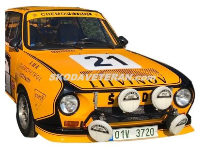 6474 svetelna rampa skoda 100 120s 110e 130rs