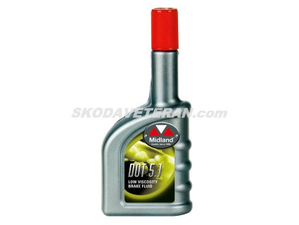 MIDLAND Brake Fluid DOT5.1  375ml