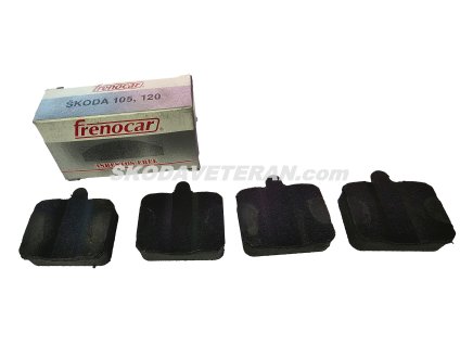 Brzdové desky do 2pístu FRENOCAR Škoda 100-110-105-120-125  (SK)