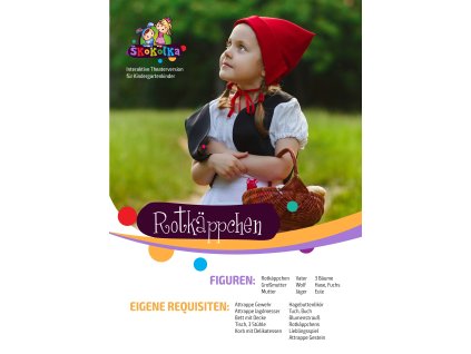 1585 Skokolka scenar Rotkappchen A4 8str