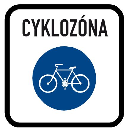 IZ 9a Зона для велосипедистів