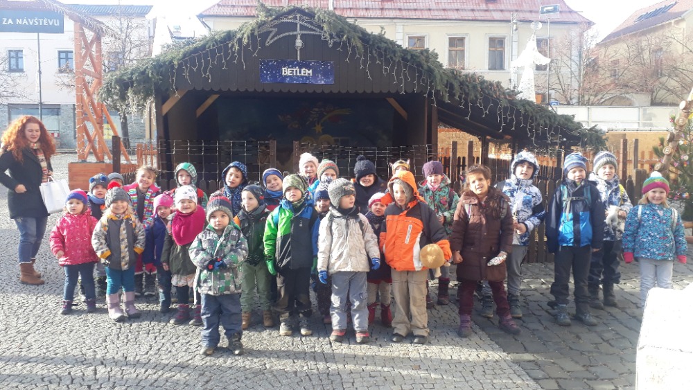 Návštěva výstavy "Medové Vánoce" MŠ a 1. třída