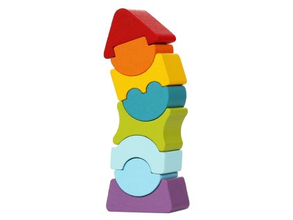 10311 cubika 12718 balancni vez viii drevena skladacka 8 dilu